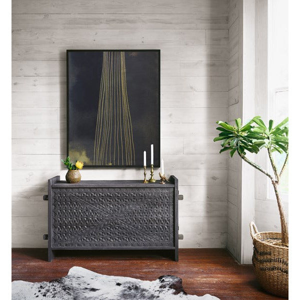 Columbus Trunk Console-Dark Totem - Be Bold Furniture