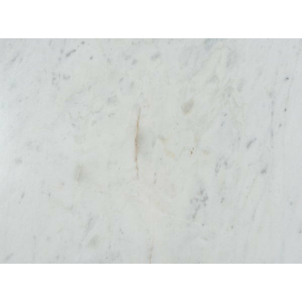 Gage Dining Table Polished White Marble - Be Bold Furniture