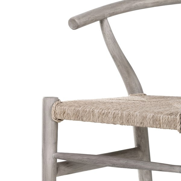 Muestra Dining Chair Weathered Grey Teak - Be Bold Furniture