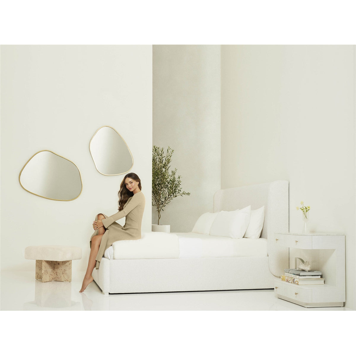 Gallett Accent Mirror Small - Be Bold Furniture