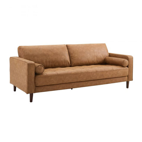 Cave Brown Sofa 76" - Be Bold Furniture