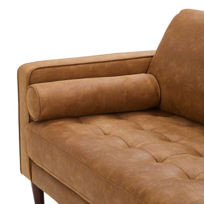 Cave Brown Sofa 76" - Be Bold Furniture