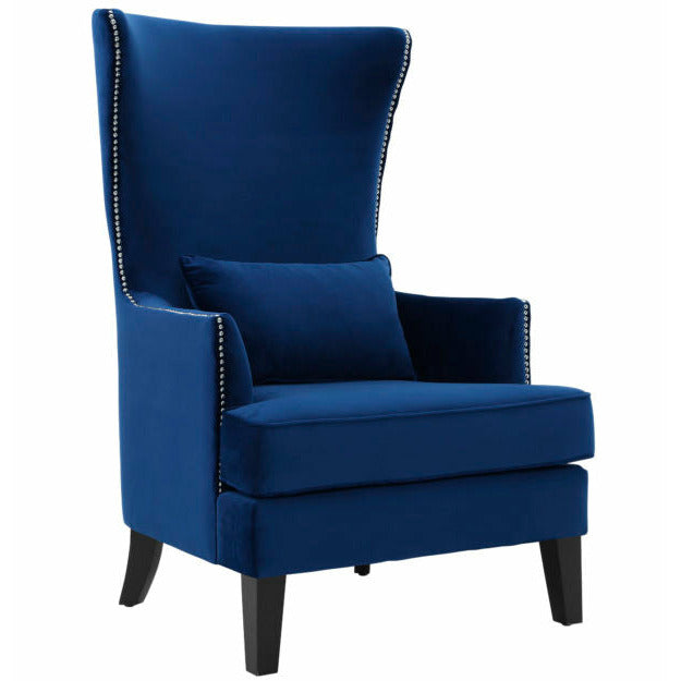 Bristol Blue Tall Chair - Be Bold Furniture