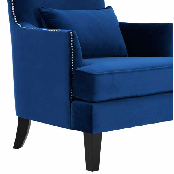 Bristol Blue Tall Chair - Be Bold Furniture