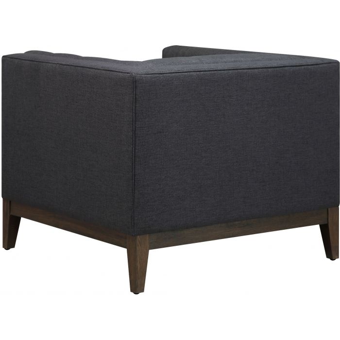 Gavin Grey Linen Chair - Be Bold Furniture