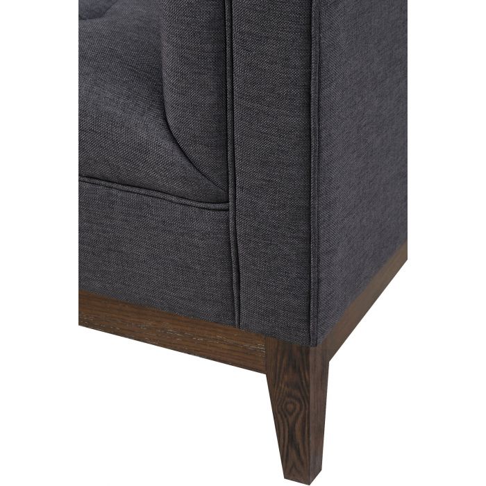 Gavin Grey Linen Chair - Be Bold Furniture
