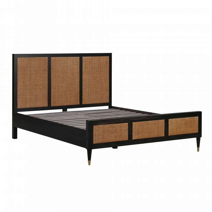 Sierra Noir Bed - Be Bold Furniture