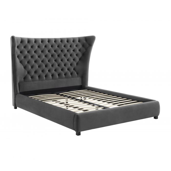 Sassy Grey Velvet - Be Bold Furniture