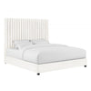 Arabelle White Velvet Bed - Be Bold Furniture