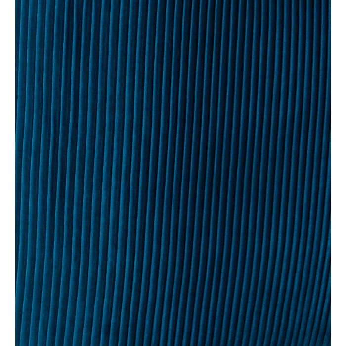 Beatrix Pleated Navy Velvet Side Chair - Be Bold Furniture