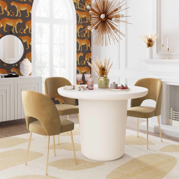 Swell Cognac Velvet Chair - Be Bold Furniture