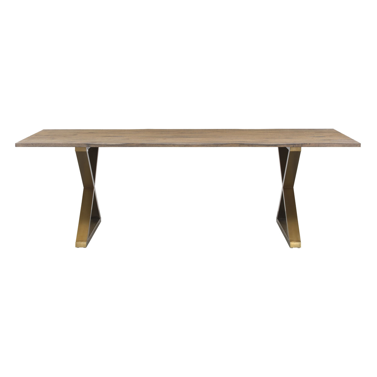 Leah Dining Table Brown - Be Bold Furniture