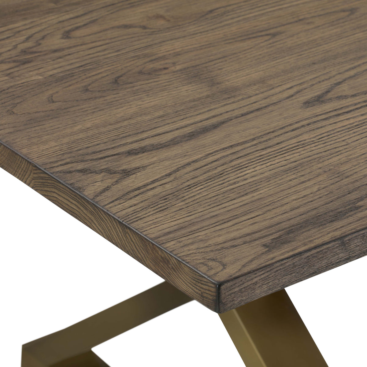 Leah Dining Table Brown - Be Bold Furniture
