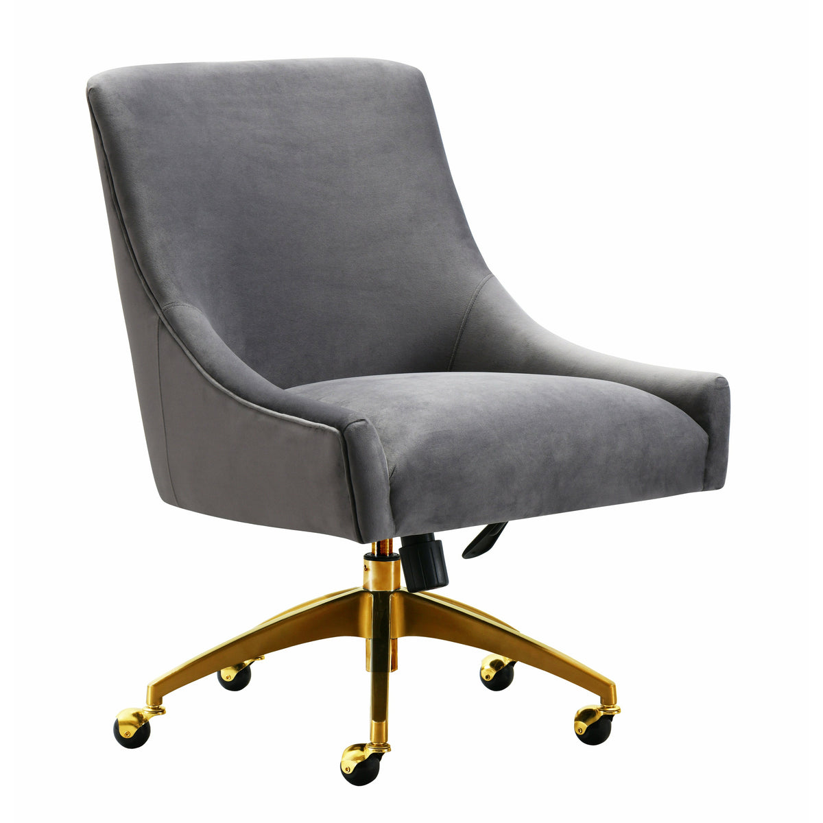 Beatrix Grey Office Swivel Chair - Be Bold Furniture