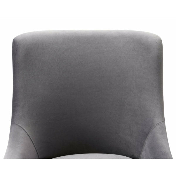 Beatrix Grey Office Swivel Chair - Be Bold Furniture