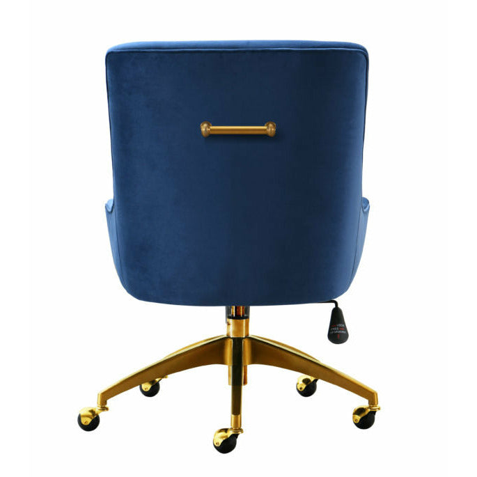 Beatrix Navy Office Swivel Chair - Be Bold Furniture