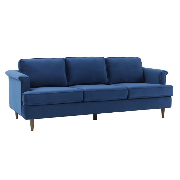 Porter Navy Velvet Sofa - Be Bold Furniture