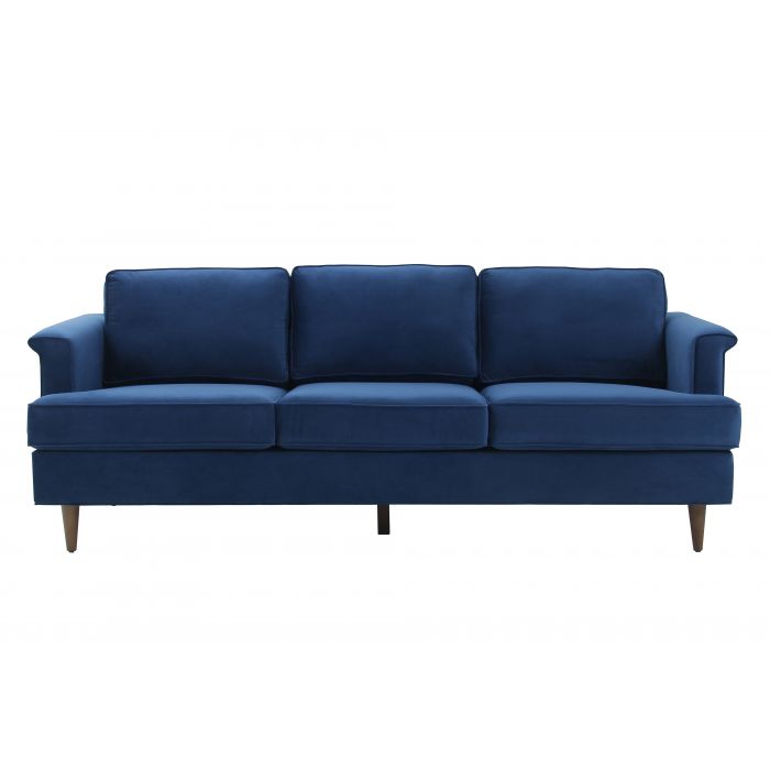 Porter Navy Velvet Sofa - Be Bold Furniture