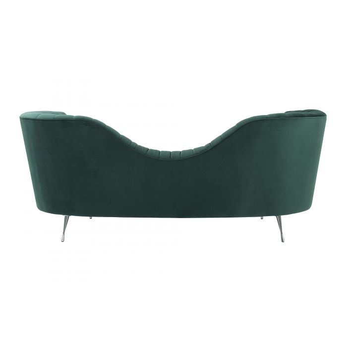 Eva Forest Green Velvet Sofa - Be Bold Furniture