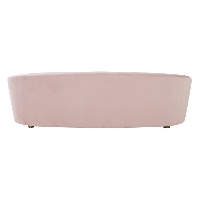Serenity Blush Velvet Sofa - Be Bold Furniture