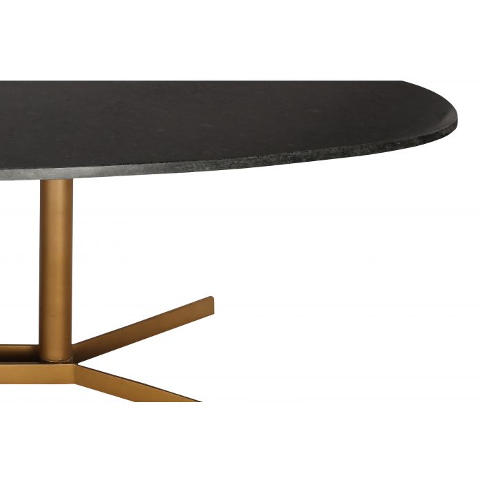 Gemma Black Marble Coffee Table - Be Bold Furniture