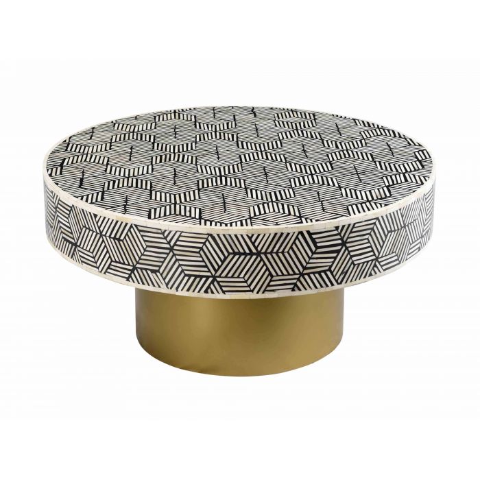 Bone Inlay Coffee Table - Be Bold Furniture