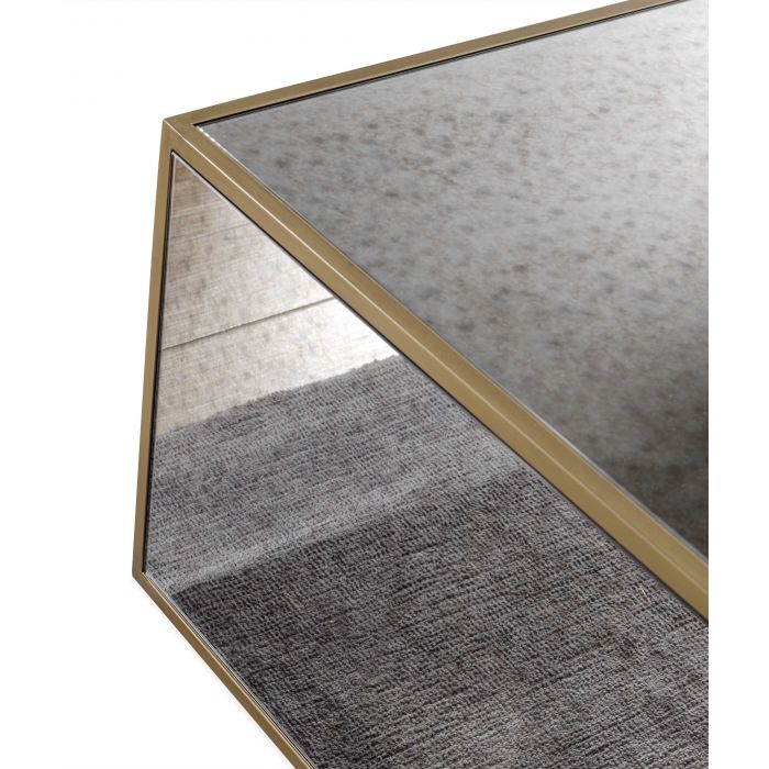 Lana Mirrored Coffee Table - Be Bold Furniture