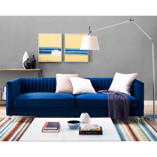 Aviator Blue Sofa - Be Bold Furniture
