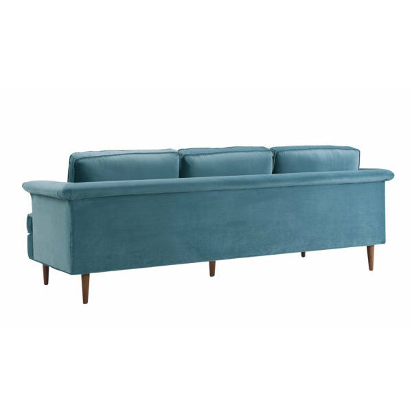 Porter Sea Blue Velvet Sofa - Be Bold Furniture