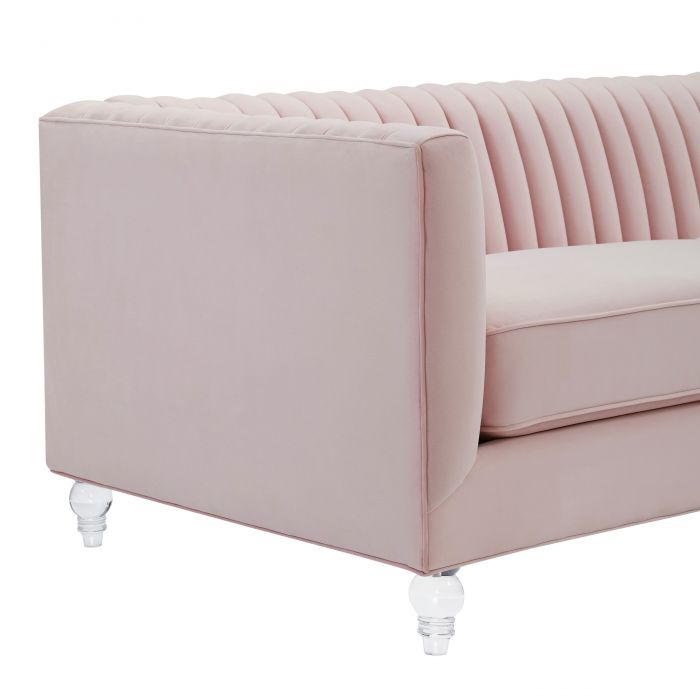 Aviator Blush Sofa - Be Bold Furniture