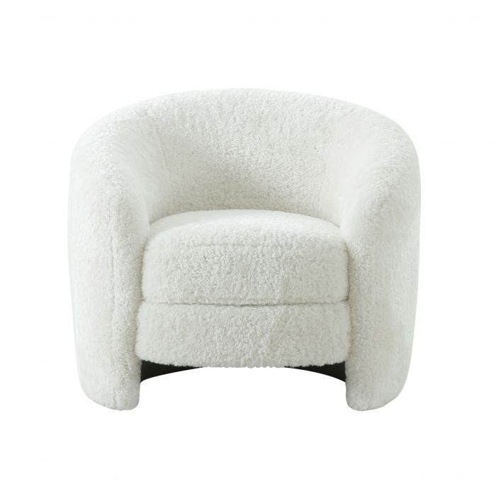 Dakota Faux Shearling Armchair - Be Bold Furniture