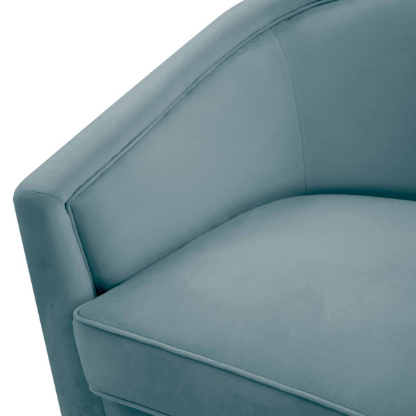 Flapper Bluestone Swivel Chair - Be Bold Furniture