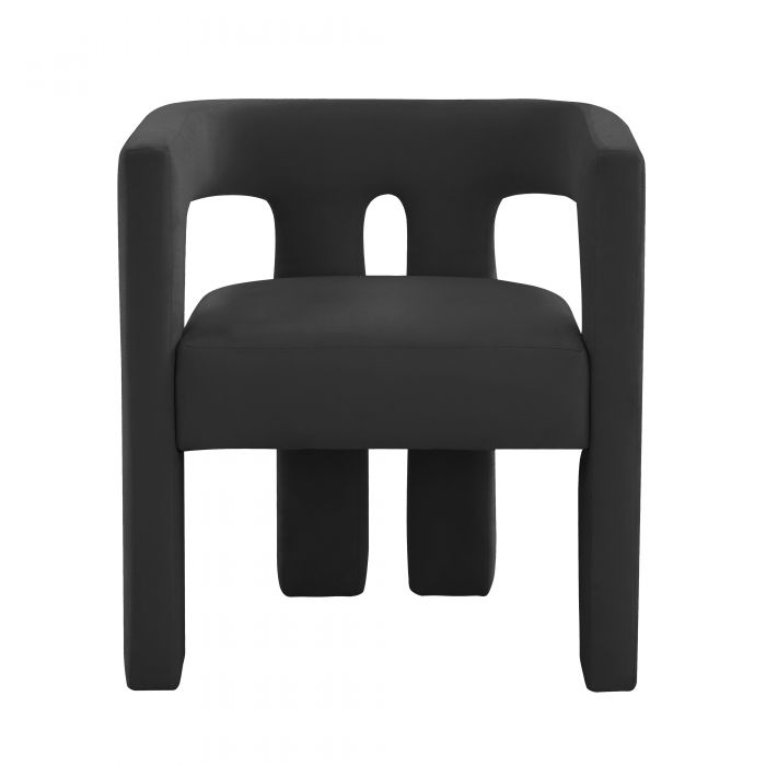 Sloane Black Velvet Chair - Be Bold Furniture