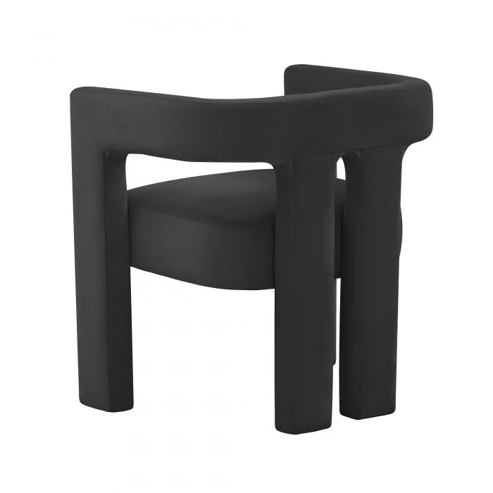 Sloane Black Velvet Chair - Be Bold Furniture