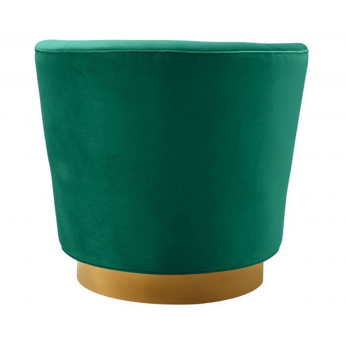 Noah Green Swivel Chair - Be Bold Furniture