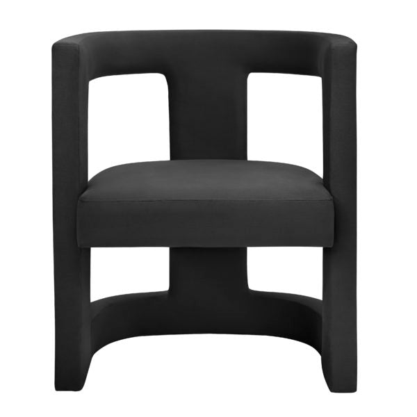 Ada Black Velvet Chair - Be Bold Furniture