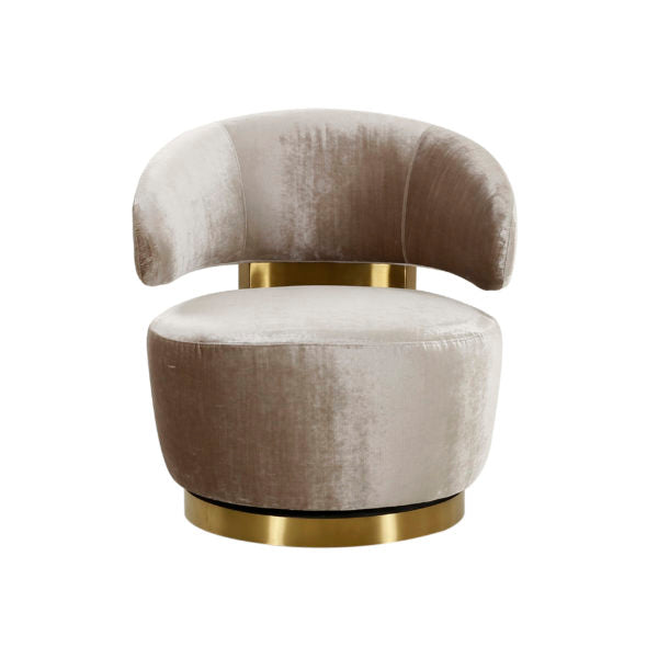 Austin Beige Champagne Chair - Be Bold Furniture