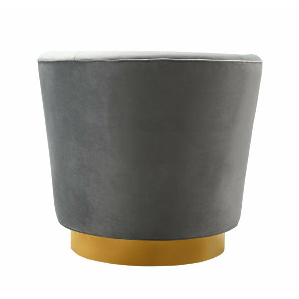 Noah Grey Swivel Chair - Be Bold Furniture
