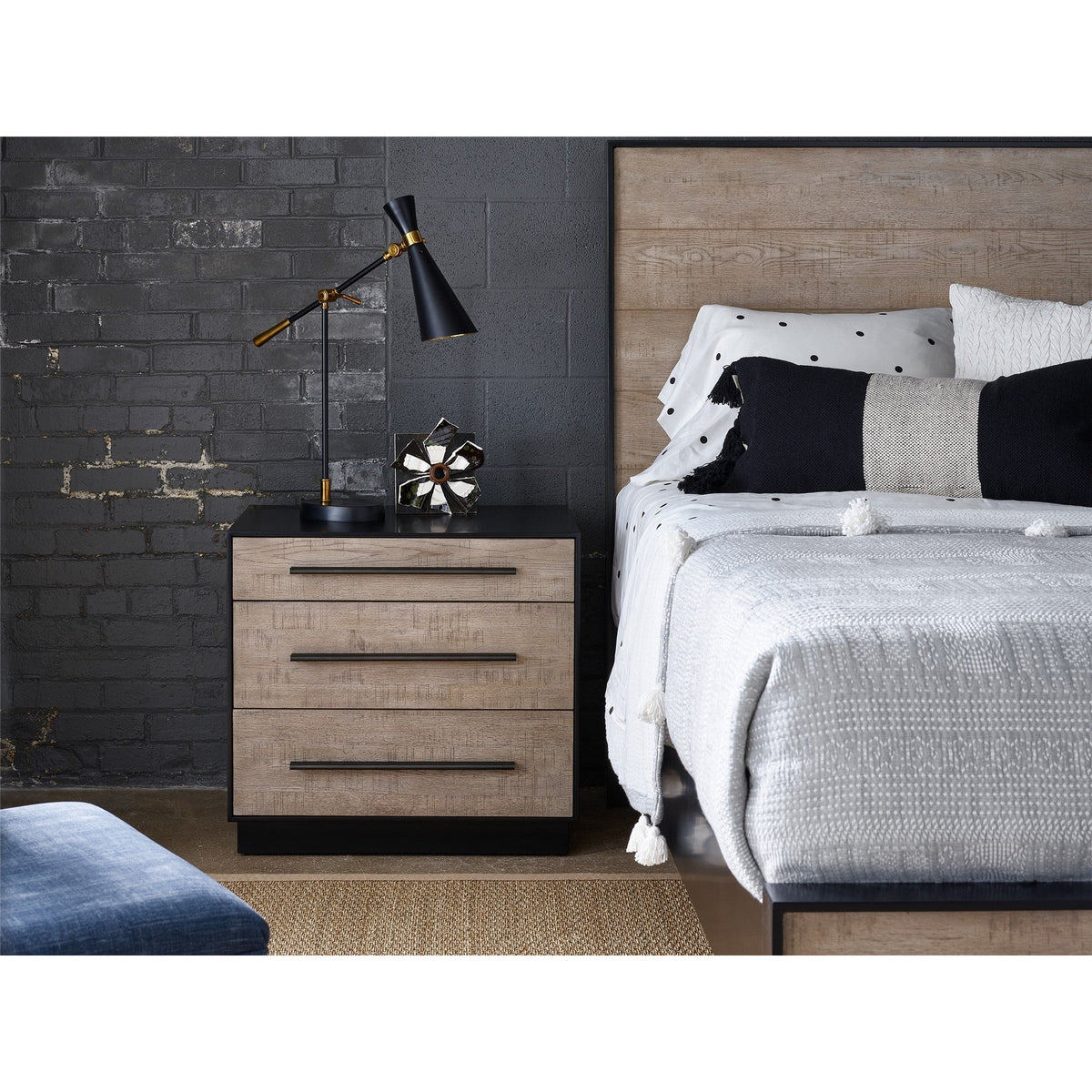 Calloway Bedside Table - Be Bold Furniture