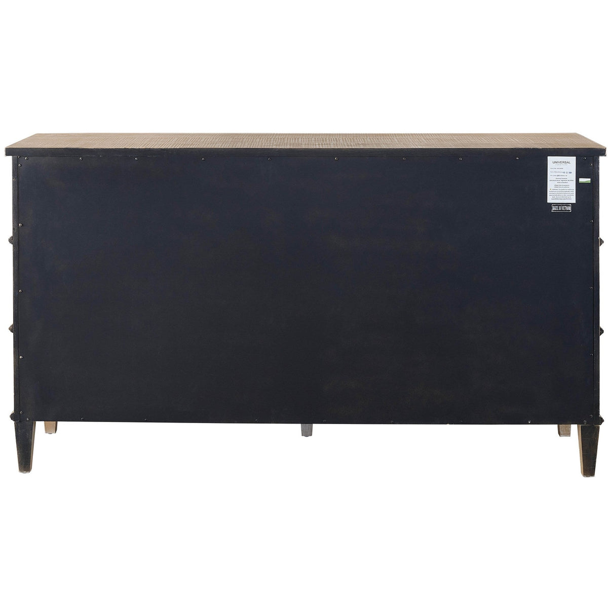 Six Drawer Dresser Brown - Be Bold Furniture