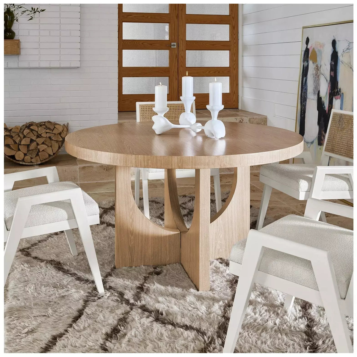 Callon Round Dining Table - Be Bold Furniture