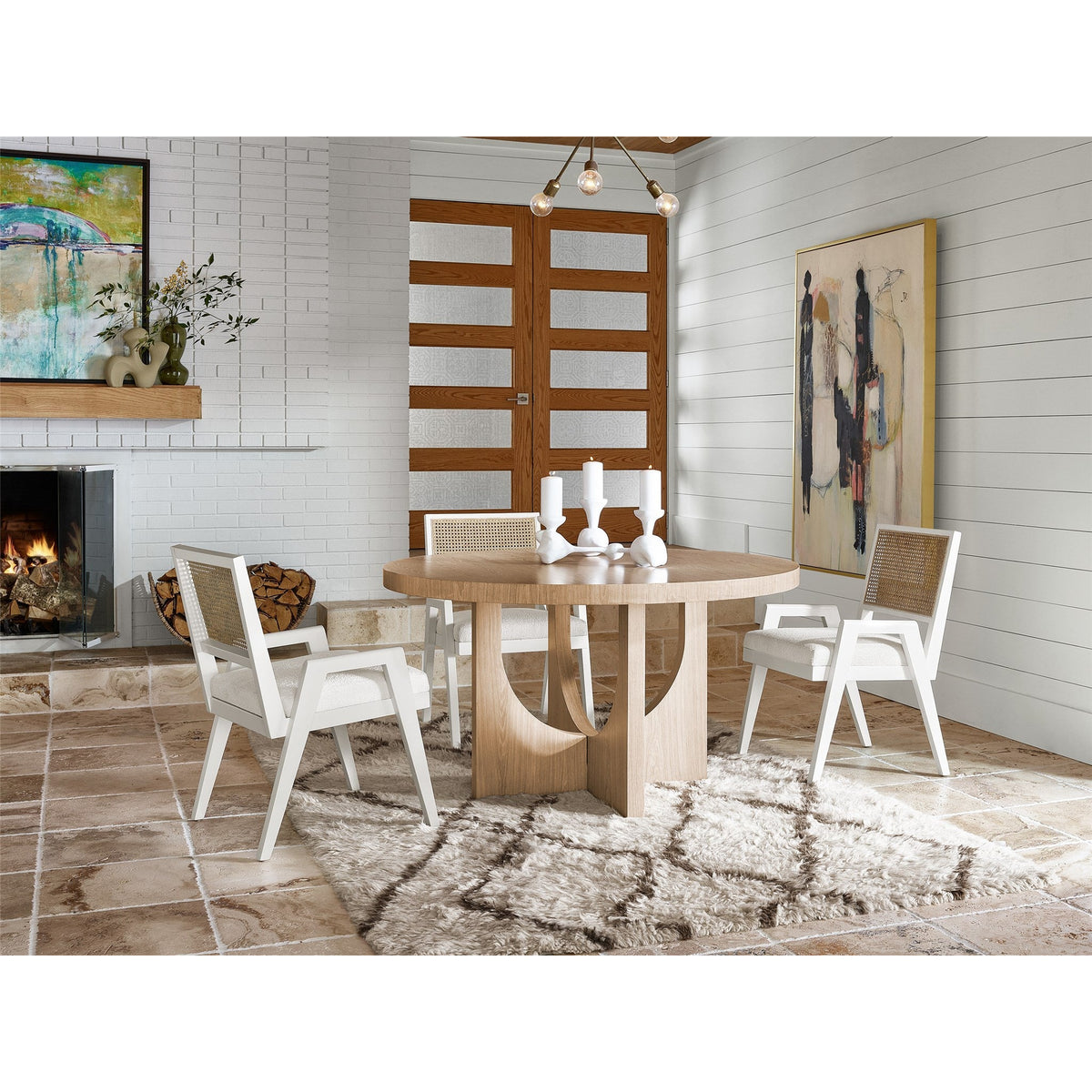 Callon Round Dining Table - Be Bold Furniture