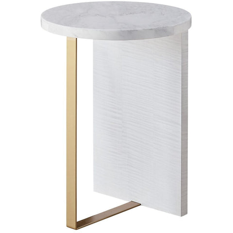 Reverie Round Accent Table - Be Bold Furniture