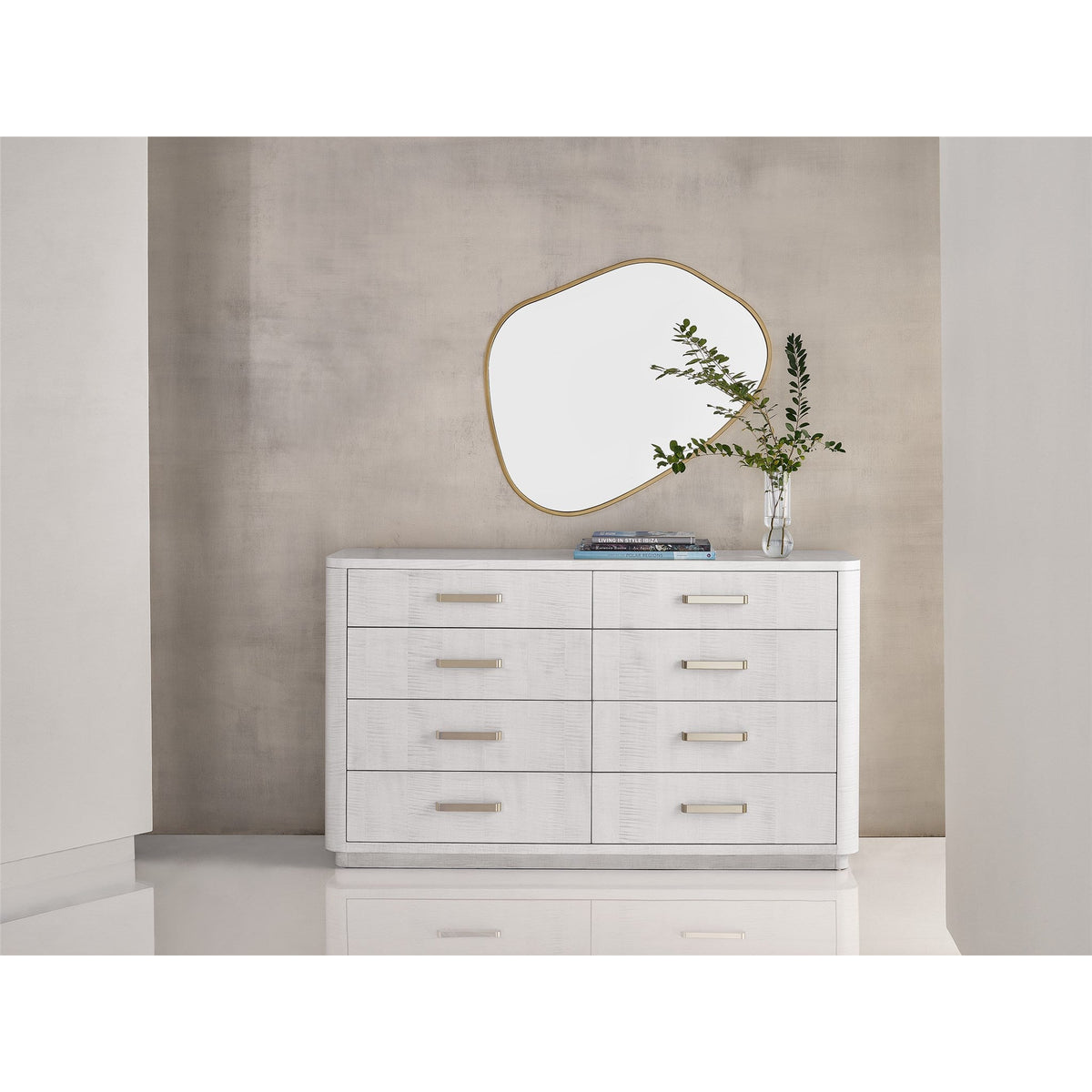 Gallett Accent Mirror Large - Be Bold Furniture