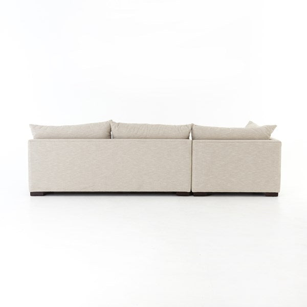 Grammercy 3-Piece Sectional Oatmeal - Be Bold Furniture