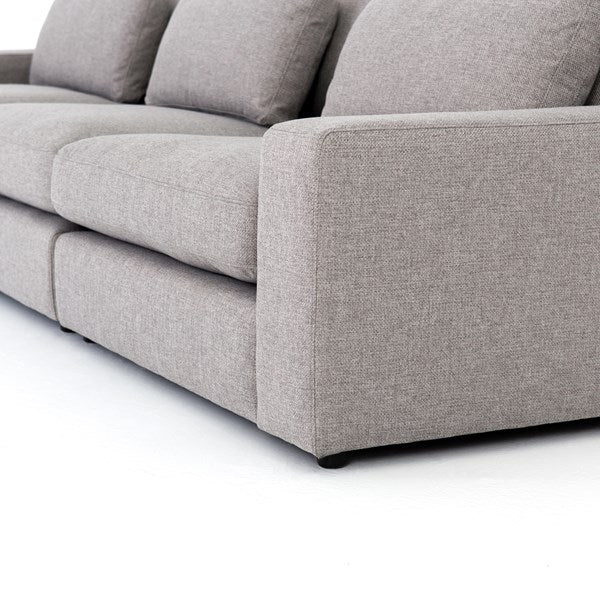 Bloor 3-Pc Sectional Chess Pewter - Be Bold Furniture