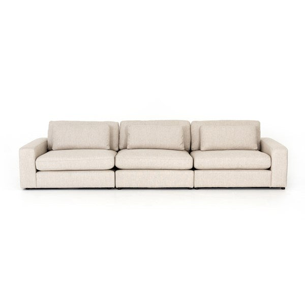 Bloor 3-Pc Sectional Essence Natural - Be Bold Furniture