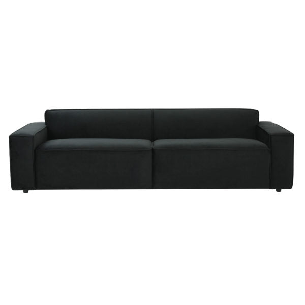 Olafur Black Velvet Sofa - Be Bold Furniture