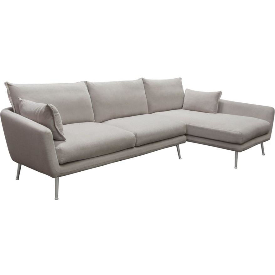 Vantage Sectional, Flax - Be Bold Furniture