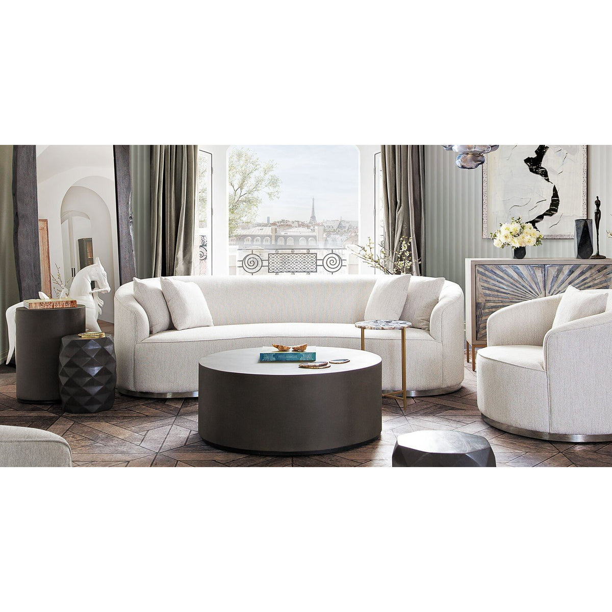 Raven Sofa, Cream - Be Bold Furniture